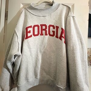 Reversible Georgia Mockneck Sweatshirt